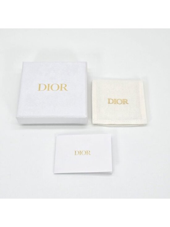 Dior Dioevolution Logo Brooch Crystal Gold - Picture 8 of 8